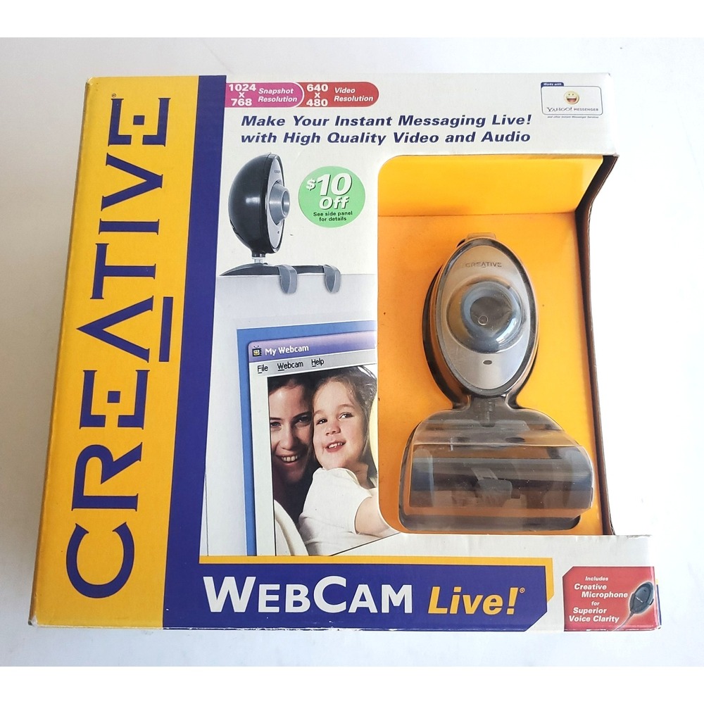 New Creative Webcam NX PRO‎ Web Cam NOS